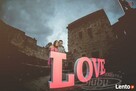 Napis love wypożyczenie love na wesela sesje foto