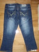 Jeans bermudy damskie