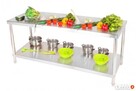 Stół gastronomiczny 200X60 blat roboczy stal nierdzewna - 3