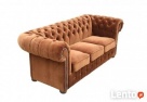 Sofa Chesterfield Classic - plusz, materiał, tkanina