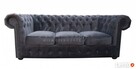 Sofa Chesterfield Classic - plusz, materiał, tkanina