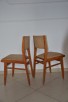 2 Krzesła, Oryginalne krzesło tapicerowane, Krzesło PRL, fotel - 4