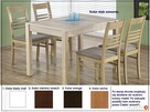 Modny Stół === Biały, Wenge, Dąb Sonoma === 6 Kolorów - 4