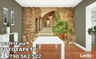 Fototapety uliczki włoskie 3d Uliczka Fototapeta - 6
