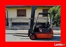 WÓZEK Widłowy Elektryczny LINDE E16C-02 TRIPLEX 5.5 Bat.2012 - 1
