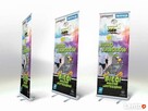Reklama ROLL-UP, baner, stojak reklamowy, SUPER JAKOŚĆ! - 3