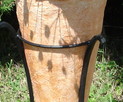 Sprzedam donicę ceramiczną + stojak od kowala wys.75 cm. - 4