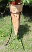 Sprzedam donicę ceramiczną + stojak od kowala wys.75 cm. - 2