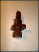 Gniazdo bezpiecznikowe 45 mm bakelitowe , gniazdo PK - 6