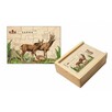 Puzzle drewniane - Rodzina saren - 2