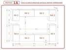 Meble na wymiar Salon Meblościanka Rodos N43 MAT - 4