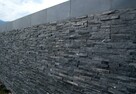 Panel Kamienny Stras Black, Kamień Naturalny na Twoją Ścianę - 3