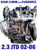 SILNIK 2.3 JTD 110KM Fiat Ducato II 244 2002-2006 F1AE0481C - 2
