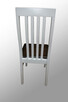 Krzesło - krzesła w 2-uch kolorach biały i dąb lub orzech - 2