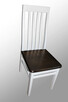 Krzesło - krzesła w 2-uch kolorach biały i dąb lub orzech - 3