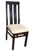 Stół z litego drewna 160 cm/90 rozkł. do 250cm i 8 krzeseł - 6