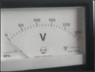 Woltomierz tablicowy NFe do 250V stałego , MER-72 TM ; ERA - 1