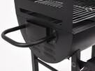 Grill ogrodowy ze składaną półką i 2 rusztami - 4