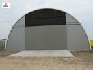 hala tunelowa łukowa magazyn wiata garaż konstrukcja 15x22 - 1