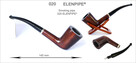 Fajka do palenia z gruszy tradycyjna drewniana od Elenpipe - 5