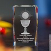 Personalizowany kryształ 3D z na pamiątkę Pierwszej Komunii - 4