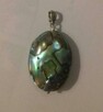 wisior wisiorek muszla abalone srebro 925 - 2