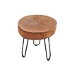 stoliki kawowe i stołki z litego drewna dębowego - 3
