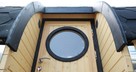 SAUNA beczka ogrodowa Z WEJŚCIEM BOCZNYM Ø2.2m x 6,0 m - 5