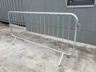 Barierka lekka 2,3m okrągła- imprezowa/budowlana/tymczasowa/ - 3