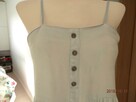 Sukienka Dżinsowa Jeansowa Błękitna Rozkloszowana Denim Co S - 2