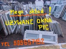 Okna pcv używane -mega skład - Szczecin - tanio i dużo - 1