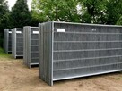 Przęsła ażurowe ocynkowane do ogrodzeń tymczasowych 350x200 - 3