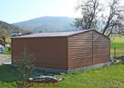 Garaż blaszany 6x5 drewnopodobny garaże blaszaki na wymiar - 4