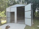 Garaż z blachy, hala 5x8m ocynkowana w dowolnym kolorze - 3