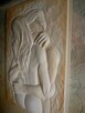 Płaskorzeźba gipsowa - Panel 3D - 3