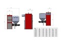 Kocioł 10KW do 90m2 pellet ekogroszek 5 klasa 2 w 1 RATY - 6
