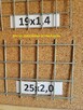 Siatka metalowa zgrzewana ocynkowana 1000x25x2 woliery - 4