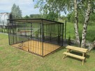 Kojec dla psa 3x2+PODŁOGA+uchwyty na miski, WZMOCNIONY - 16