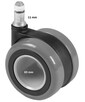 Kółko twarde małe trzpień Φ10mm średnica Φ50mm kpl - 3