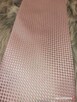Krawat jasnoróżowy Luois Gianni Paris * krawat w kratkę róż - 10