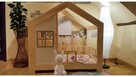 Łóżko domek dla dziecka z barierkami z szufladą - 3