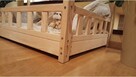 Drewniane łóżko dziecięce dla dziewczynki 200 x 90 cm Oliveo - 3