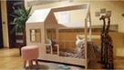 Łóżko domek Aster z barierką dla dzieci 140 x 90 cm - 3