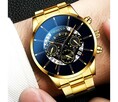 2020 Fashion ZEGAREK nareczny z datownikiem Quartz GOLD - 3