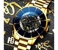 2020 Fashion ZEGAREK nareczny z datownikiem Quartz GOLD - 2