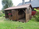 Domek z zamykaną drewutnią + wiata - 10