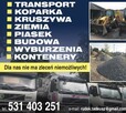 Transport Koparka Kruszywa Ziemia Piasek Budowa Wyburzenia K - 2
