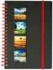 Kołonotes na spirali z gumką notatnik B6 - 2