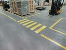 Oznakowanie Poziome malowanie pasów i linii. Parking magazyn - 6