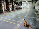 Oznakowanie Poziome malowanie pasów i linii. Parking magazyn - 5